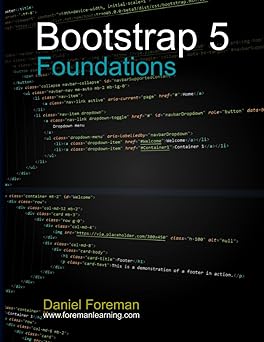 Cover of Bootstrap 5 Foundations