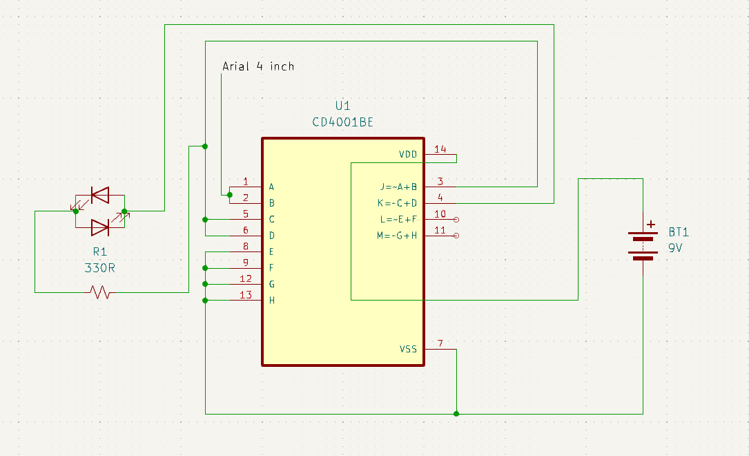 RF Detector Schematic